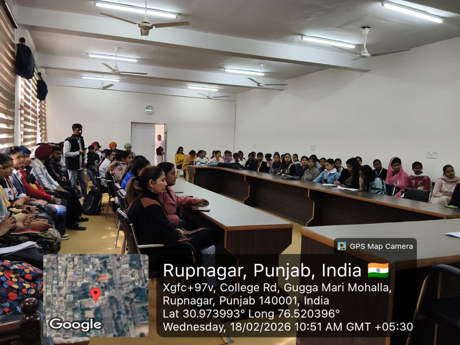 A seminar on Intellectual Property Rights was conducted